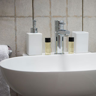 The bathroom