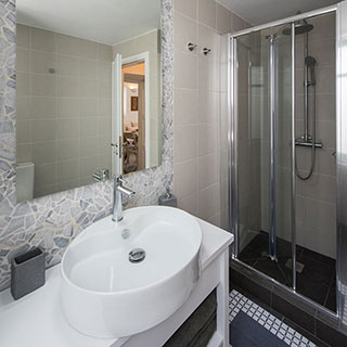 The bathroom