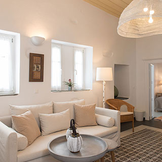 The groundfloor of the apartment