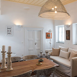 The sitting area